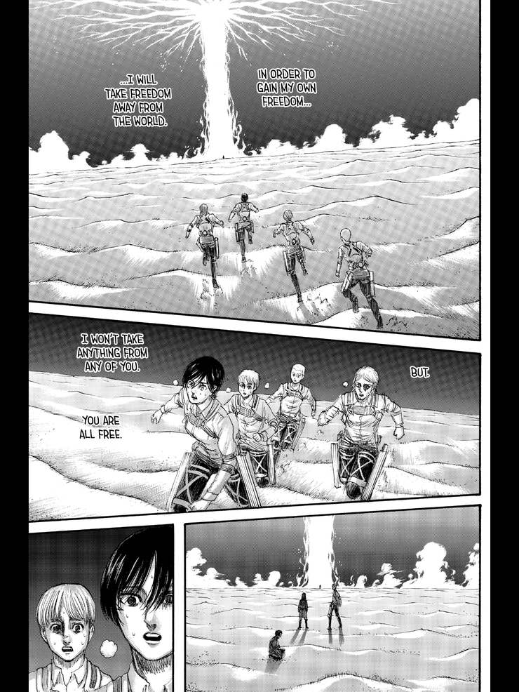 Attack On Titan Chapter 133 Eren Delivers A Chilling Ultimatum Attack On Titan Chapter 133 Eren Delivers A Chilling Ultimatum