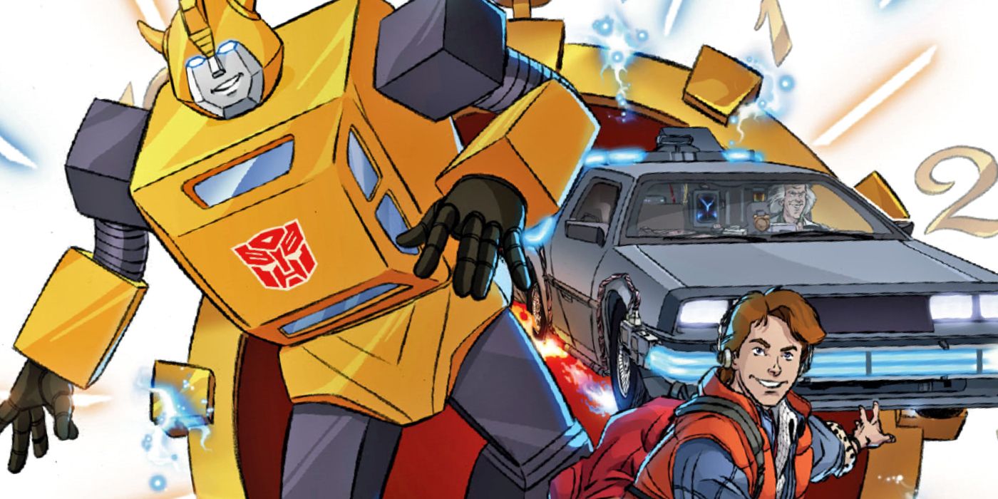 The Transformers and Back to the Future Crossover Turns the