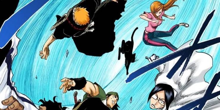 Yoruichi leva a Equipa Ichigo à Soul Society