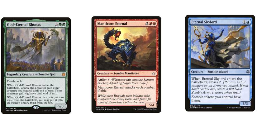 Magic: The Gathering - Who are the Eternal Warriors of Amonkhet?