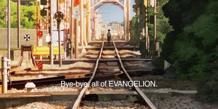 Neon Genesis Evangelion 3 Plus 1 Bye-Bye Train Tracks