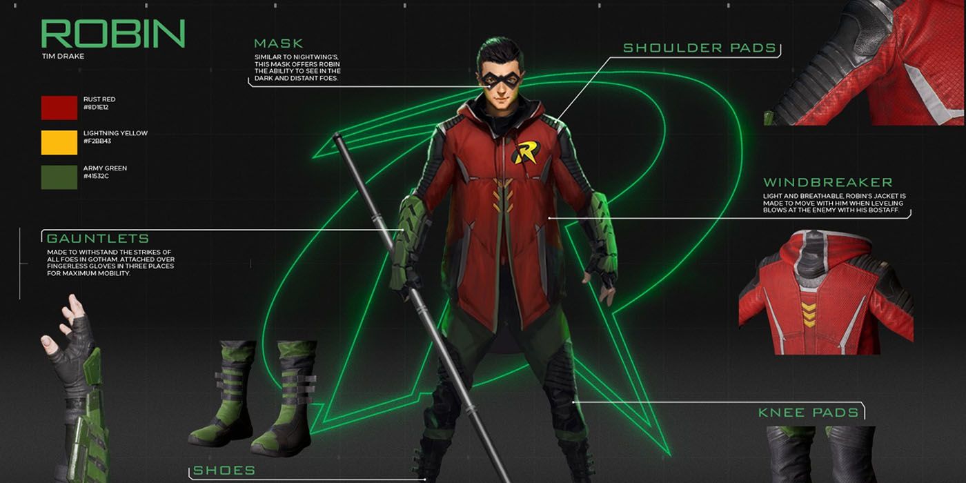 Robin (Gotham Knights) Minecraft Skin