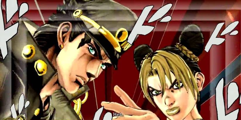 JoJo Bizarre Adventure Eyes Of Heaven Game Jotaro Jolyne Pose