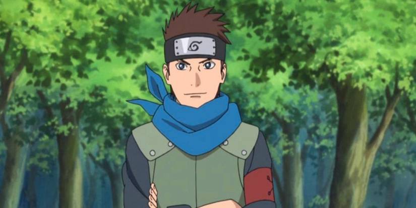 Konohamaru stands with crossed arms in Boruto