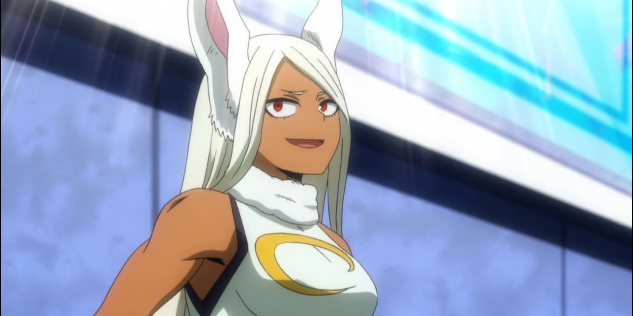 Anime My Hero Academia Mirko Rabbit Quirk