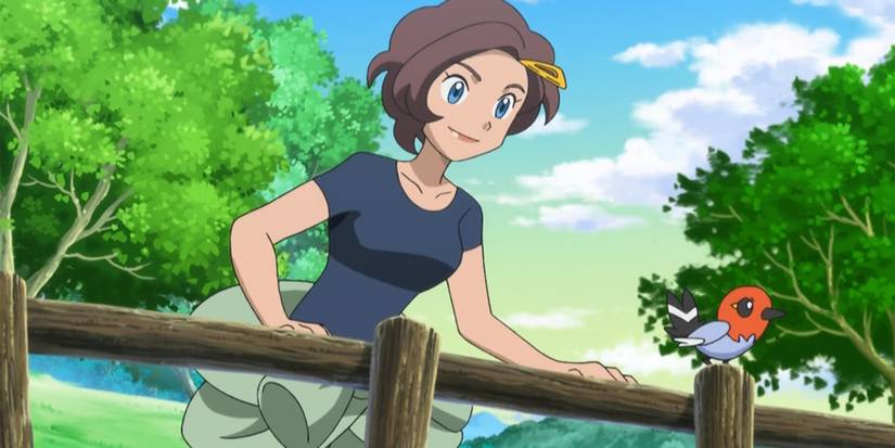 Serenas mother Grace in Pokemon anime