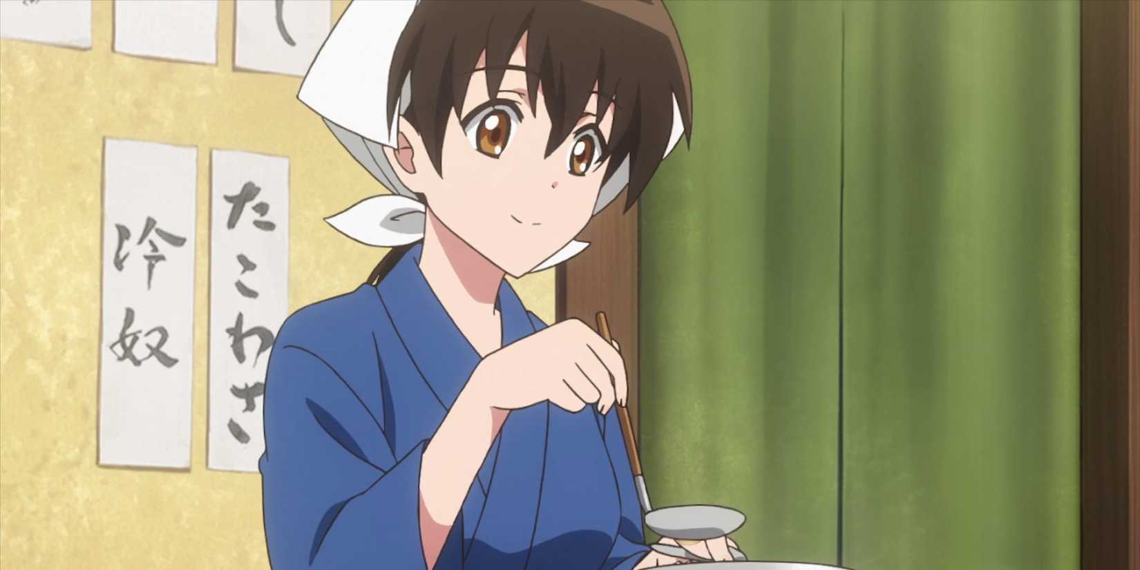Shinobu is cooking in Isekai Izakaya