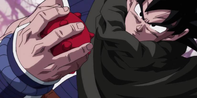 Turles holds fruit in Dragon Ball Z: The Tree of Might