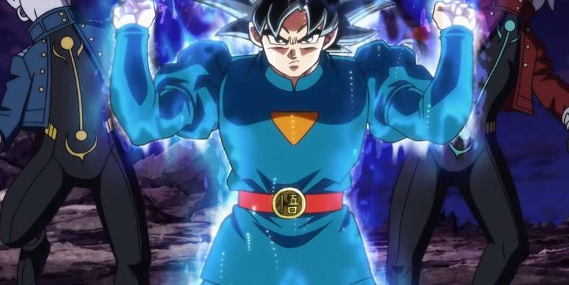 Anime Super Dragon Ball Heroes Ultra Instinct Goku Punch