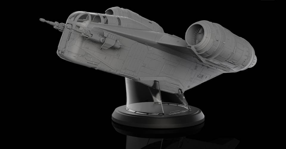 The Mandalorian Haslab S Vintage Collection Razor Crest Gets Two Additional Tier Unlocks