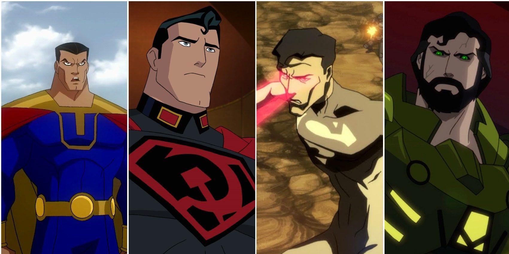 Superman 10 Alternate Versions Of The Man Of Steel Across The Dc Animated Movies