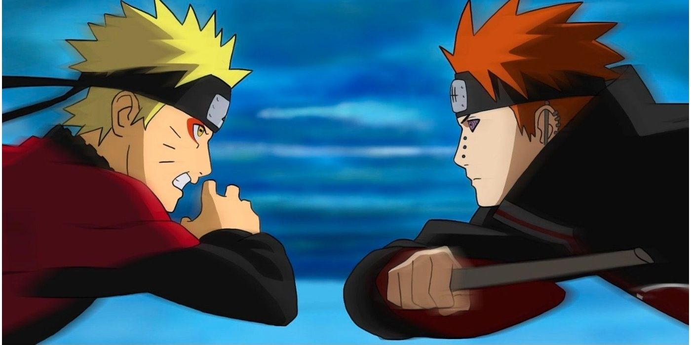 why was the naruto vs pain fight so poorly animated