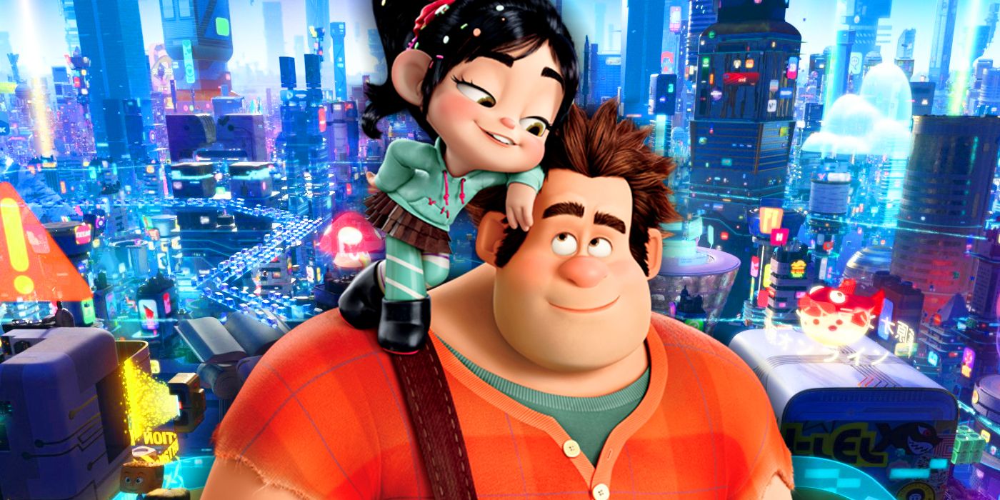 Violet Ralphs Distruggilo Ralph Vanellope E Turbo