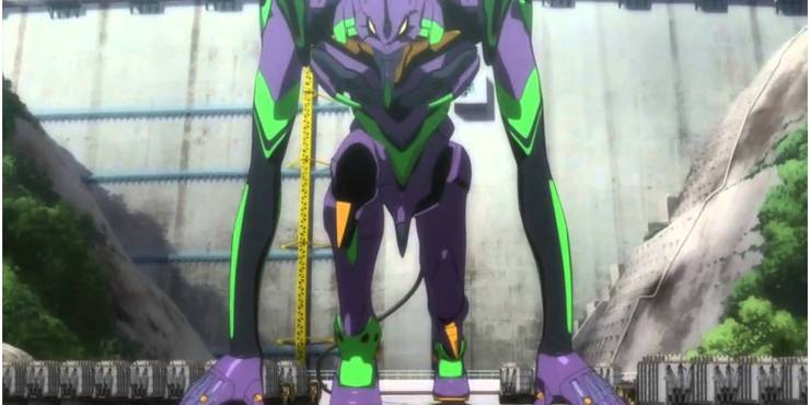 EVA-01 se preparando para executar