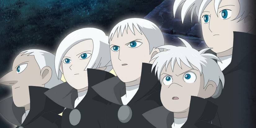 A group of white-haired kids in Fantastic Children