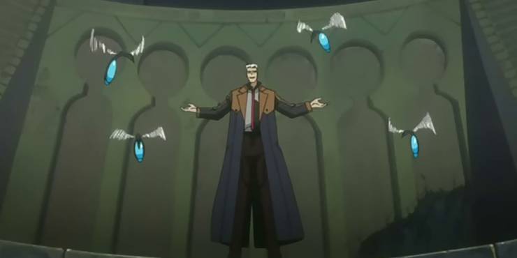 Jin Kariya con il Neoseekers dopo che hanno rubato l'anima umana,
