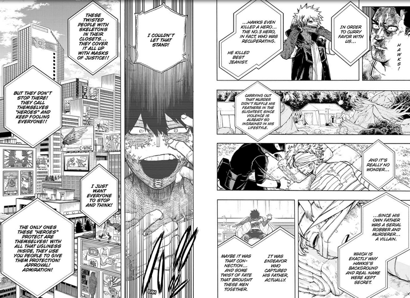 My Hero Academia Reveals Hawks' Hidden Origin