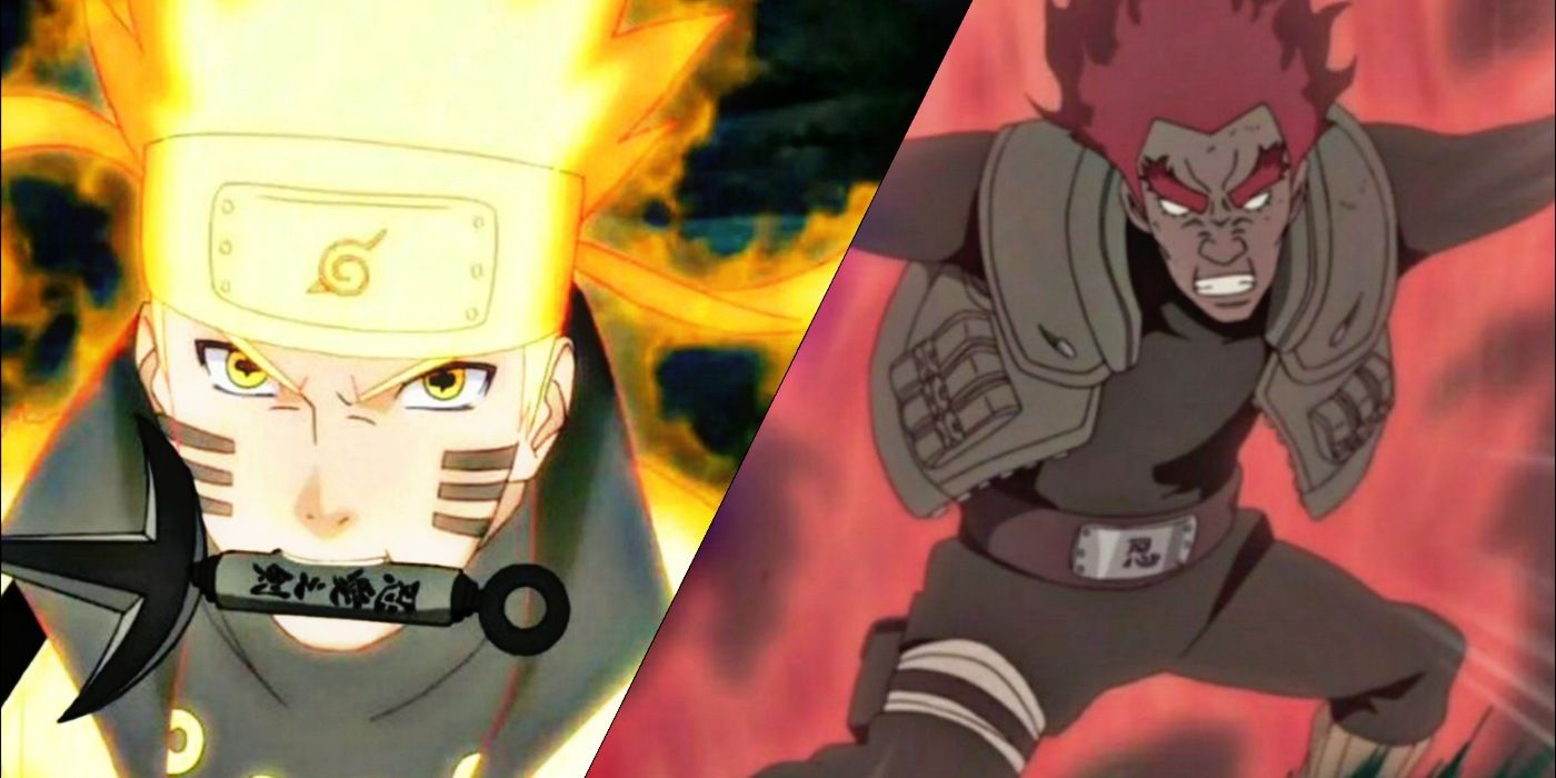 Naruto: 5 Taijutsu Users Stronger Than Might Guy (& 5 That Are Weaker)