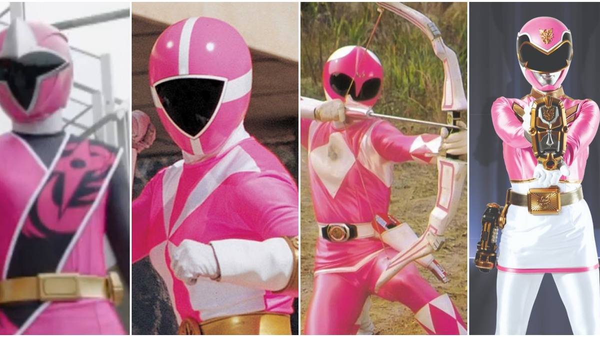 Power Ranger Megaforce Rose Megaforce Pink Ranger' Poster, Picture,