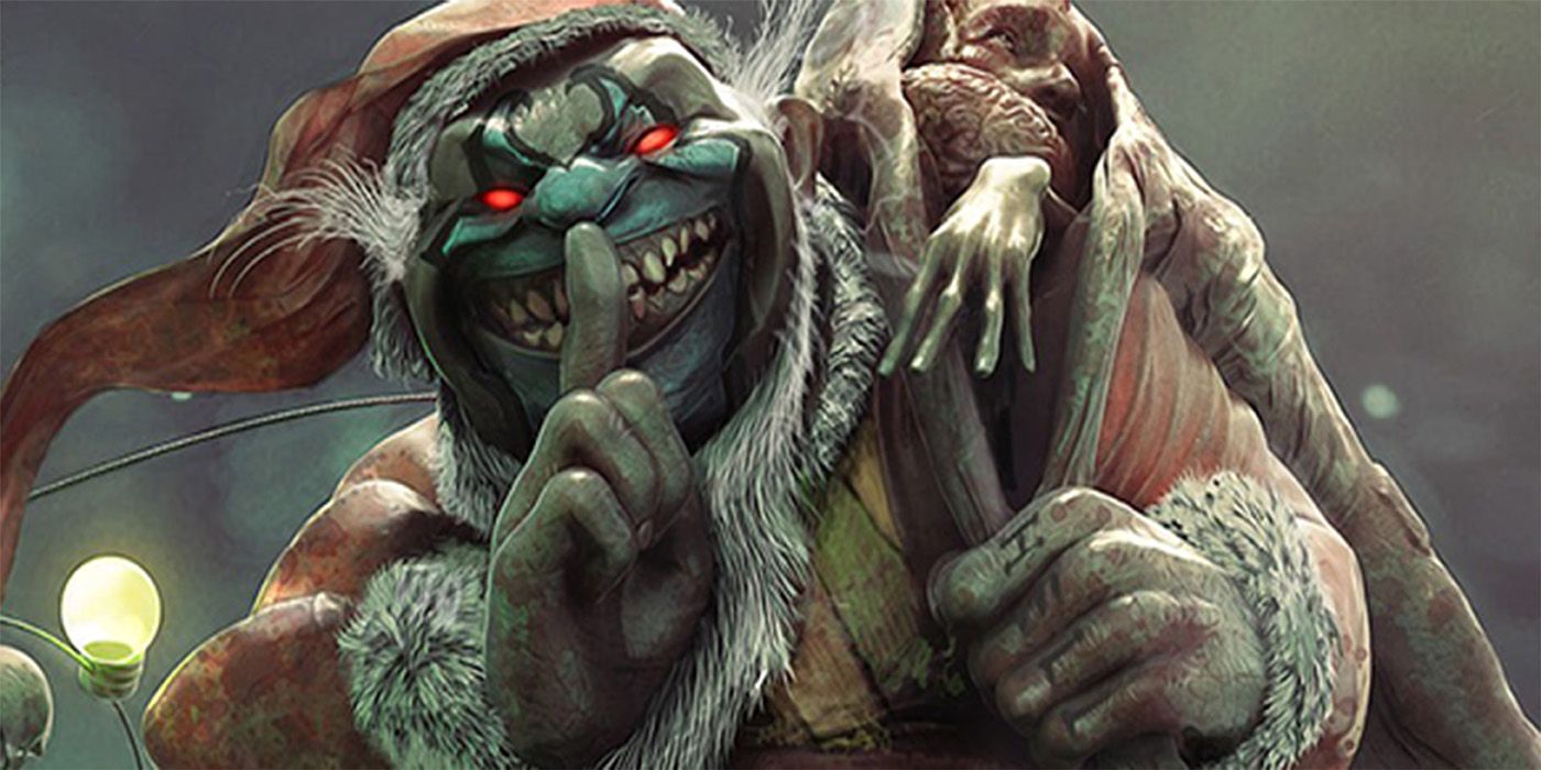 Spawn Variant Cover Turns Violator Into a Sinister Santa Claus
