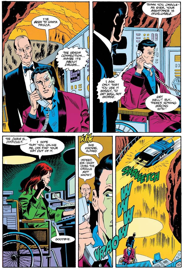 Oracle Makes Her Knightfall Debut, Highlighting the Disparate Treatment ...