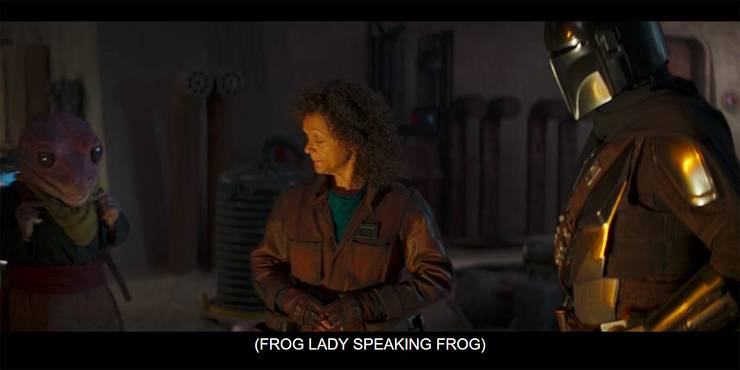 The Mandalorian S Frog Lady Should Be The Internet S Next Great Meme