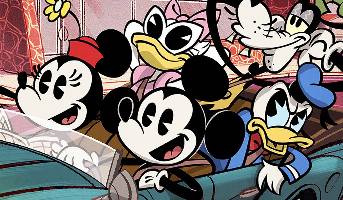 Acercamiento De Mickey Mouse