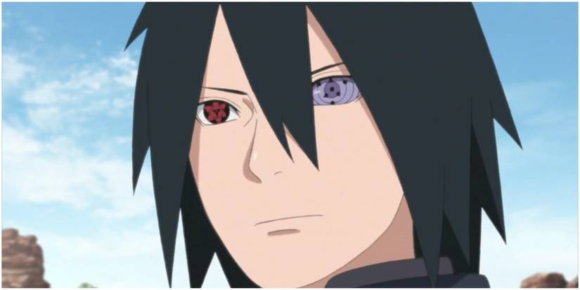 Sasuke With His Sharingan &amp; Rinnegan