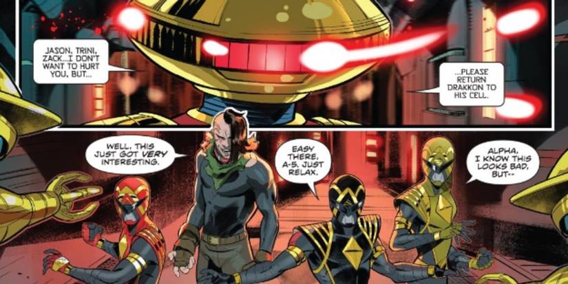 Power Rangers: Drakkon Nearly Kills Alpha-5