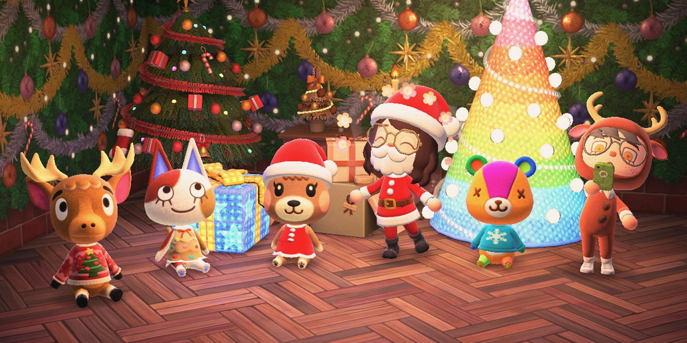 acnh christmas dress Christmas party dresses and winter casual wear Animal Crossing ACNH cosy gamer girl cozy gaming mom aesthetic friends Nintendo Switch design inspo new horizons island gamermom fyp custom fashion