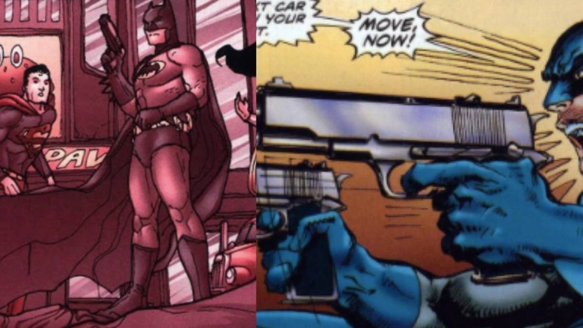 Every Time Batman Used A Gun (& Why)