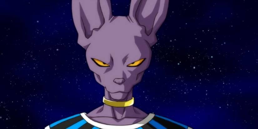 Beerus Facing Goku In Space