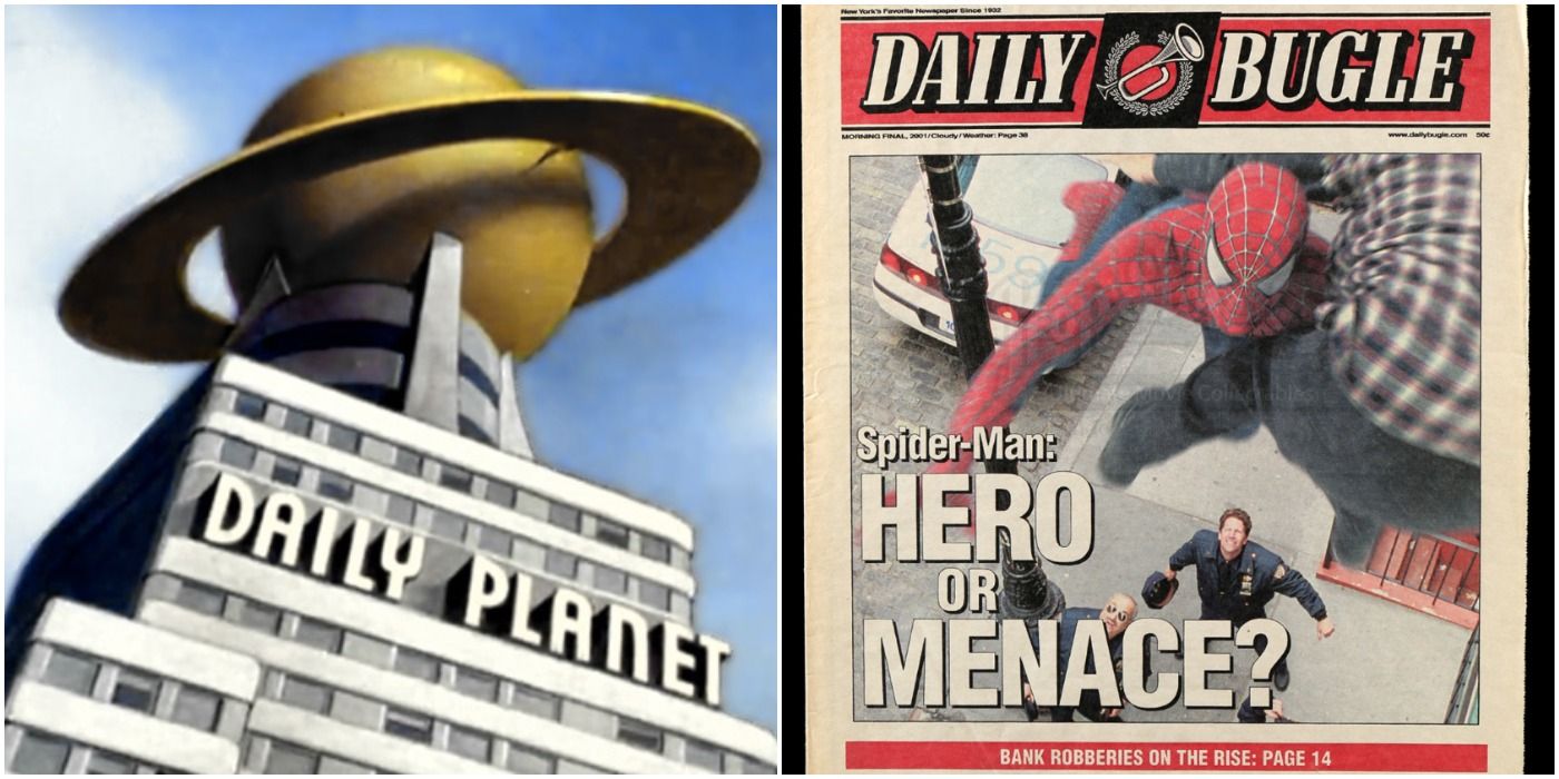 10 Fictional Newspapers In Superhero Comics Cbr