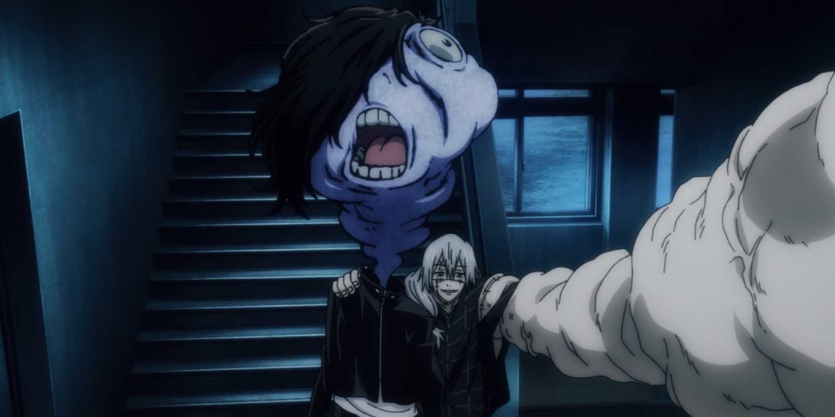 Mahito turns Junpei Yoshino into a transfigured curse in Jujutsu Kaisen Season 1