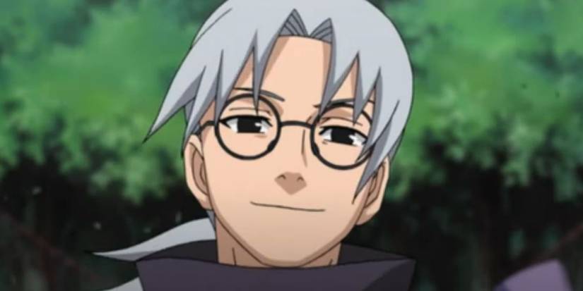 Kabuto Yakushi Smiling Naruto