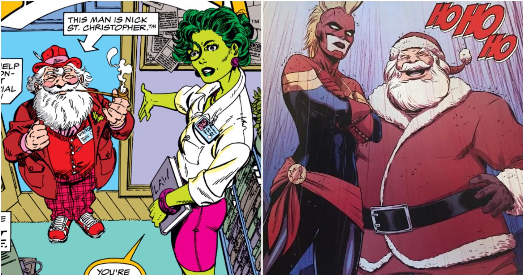 10 Marvel Characters Who Have Actually Met Santa Claus | CBR
