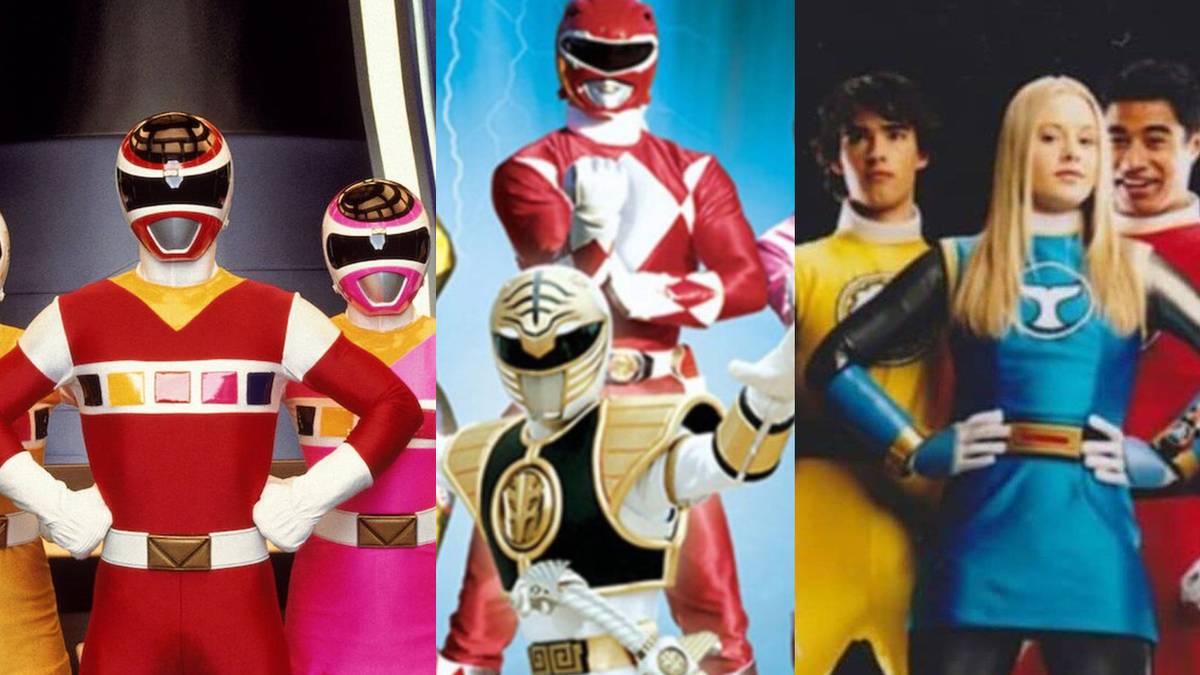 Power Rangers: First 10 Series (In Chronological Order)