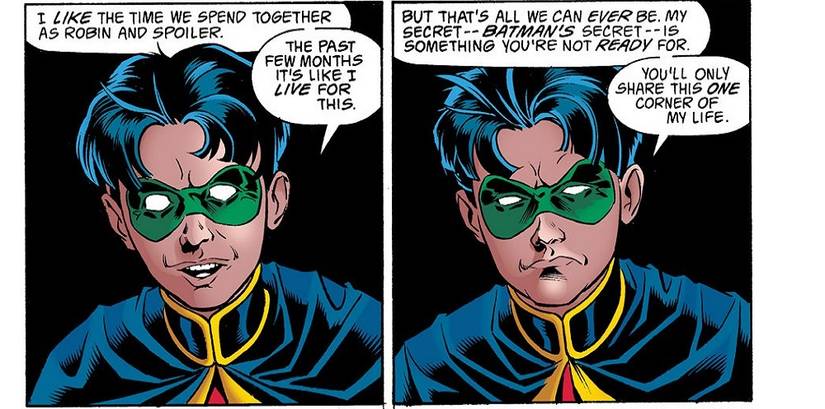 Robin: 10 Things You Didn't Know About Tim Drake & Spoiler's Relationship
