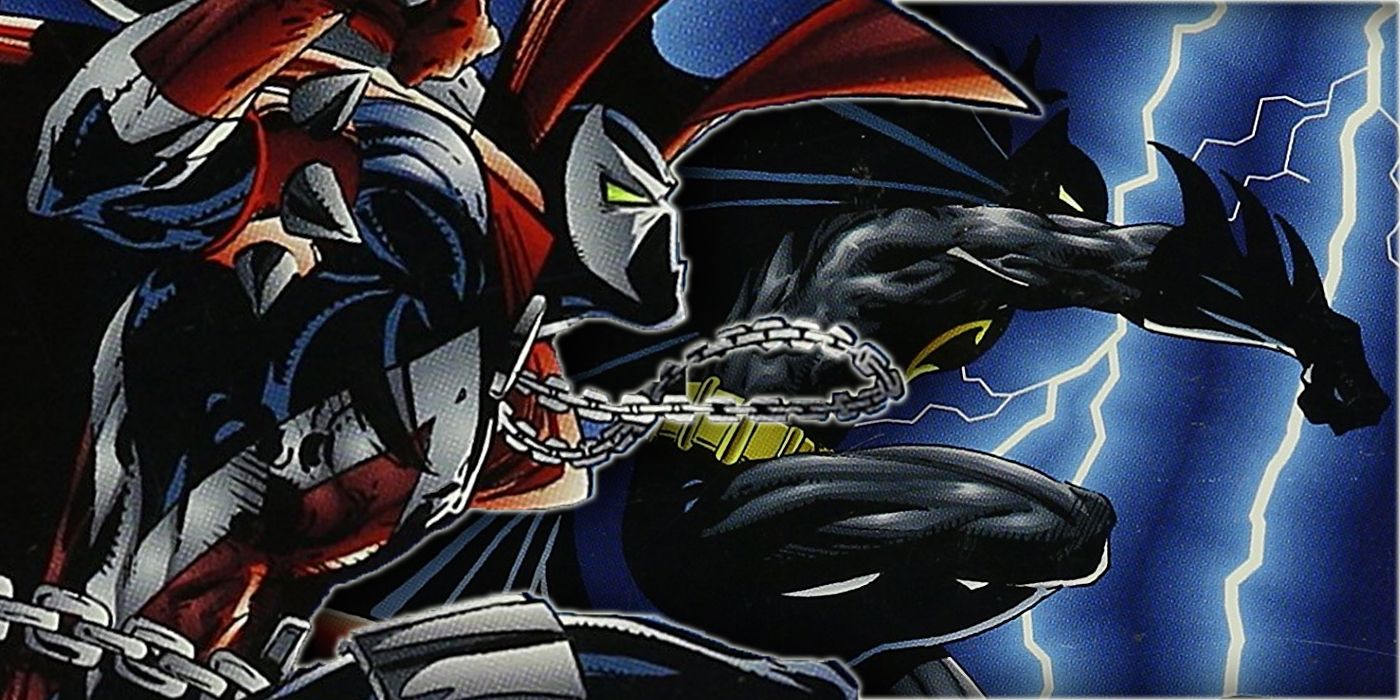 Spawn Vs Batman The Image And Dc Heroes Had The Bloodiest Crossover Ever