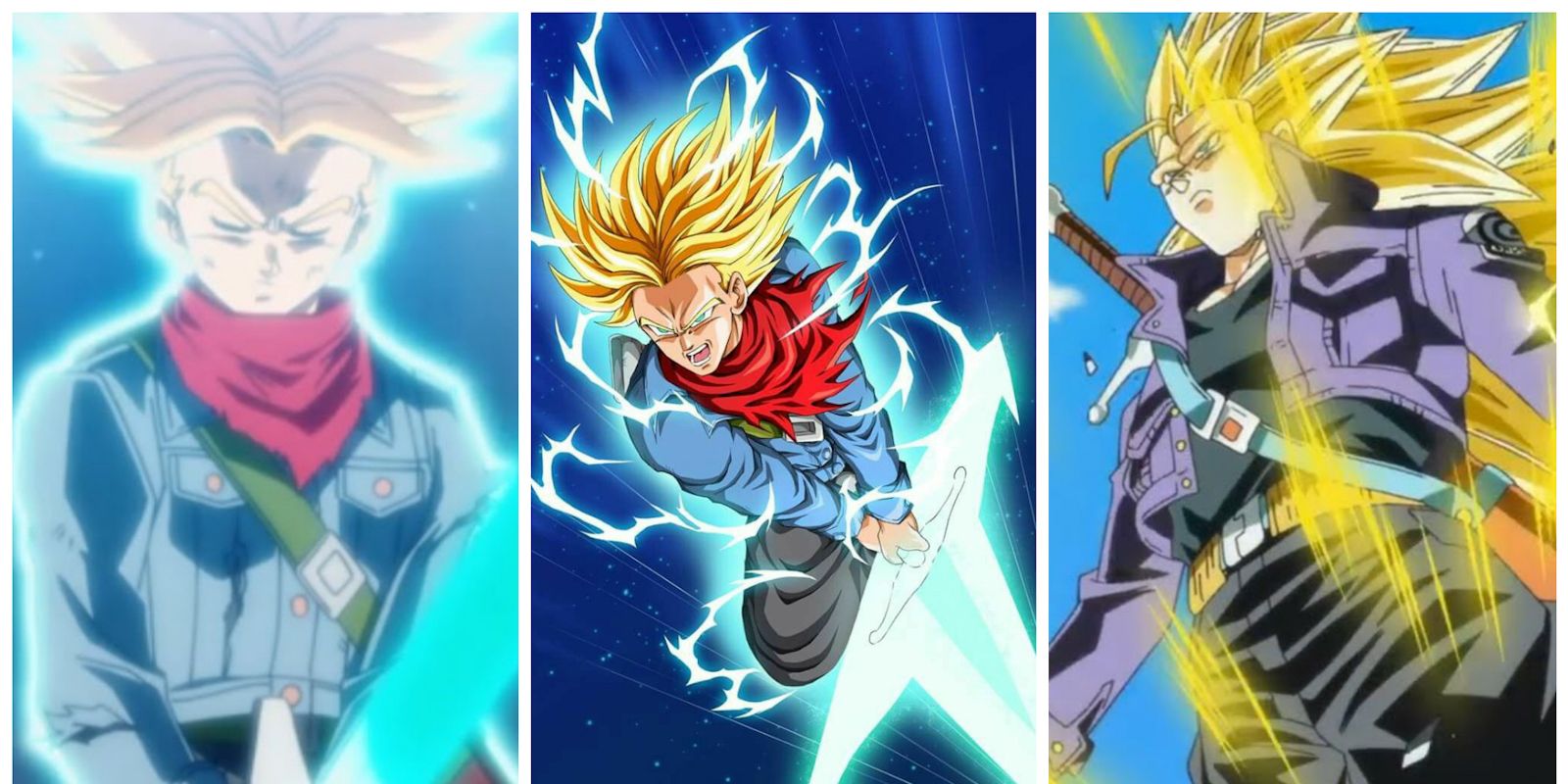 Dragon Ball: 10 Best Trunks Transformations, Ranked From Least To Most Cool, image size:1600x800