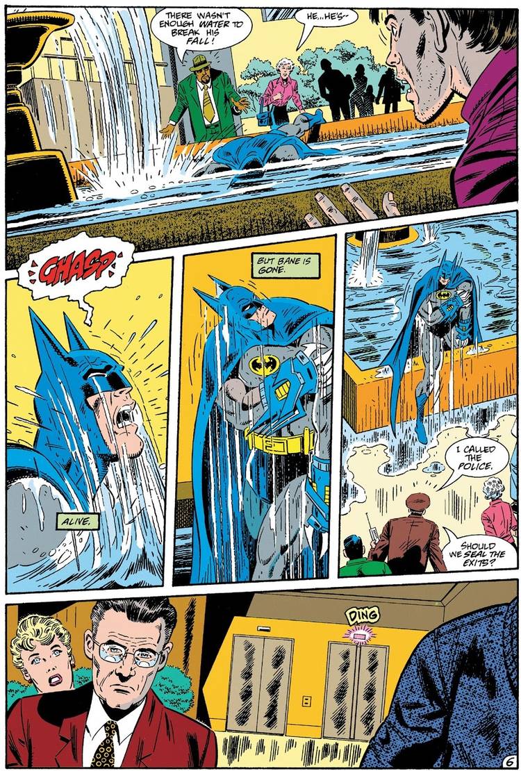 The New Batman Defies Physics to Escape From Round One Against Bane