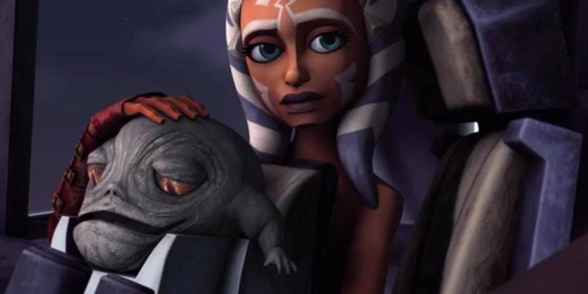 Ahsoka And Rotta In Star Wars: The Clone Wars