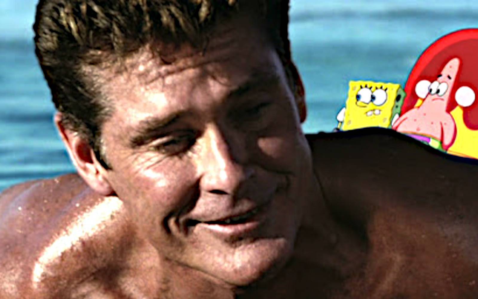 David Hasselhoff Bob Esponja