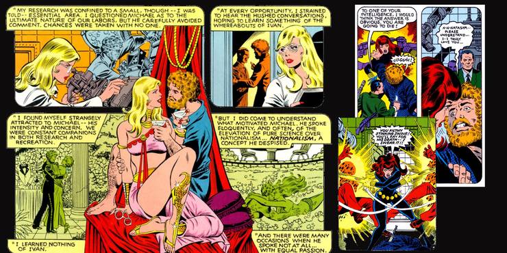 Marvel: 7 Characters Who Were Romantically Involved With Black Widow 6 Black Widow's relationship in Marvel: Michael Corcoran