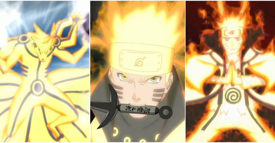 Naruto Every Form Of Naruto S Nine Tails Chakra Mode Ranked Naruto Every Form Of Naruto S Nine Tails Chakra Mode Ranked