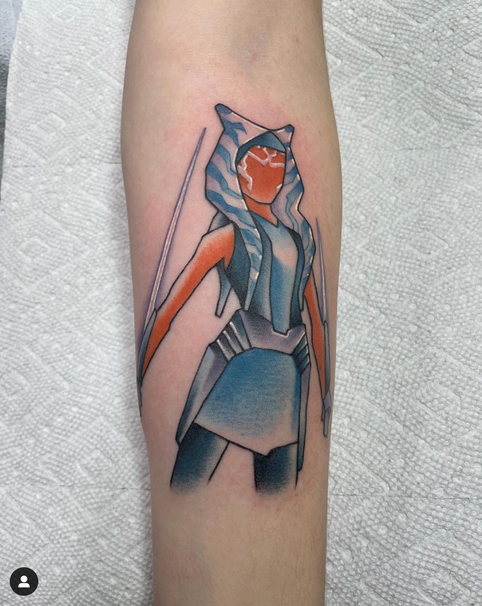 ahsoka tano tattoo ideas moodboardfashiondesigninspirationmen
