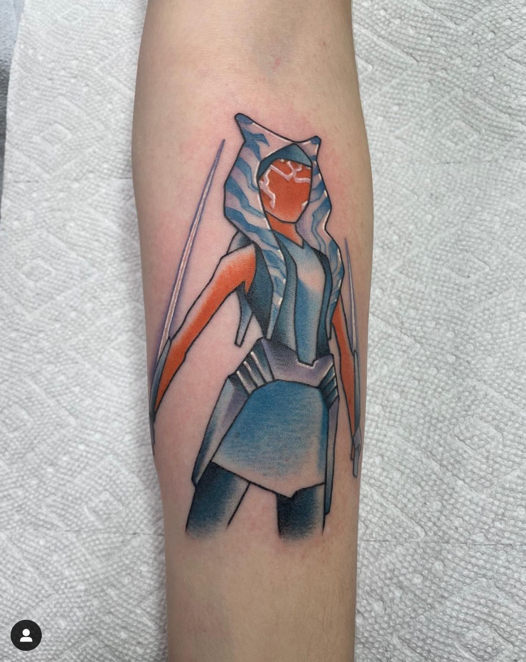 ahsoka tano tattoo ideas moodboardfashiondesigninspirationmen