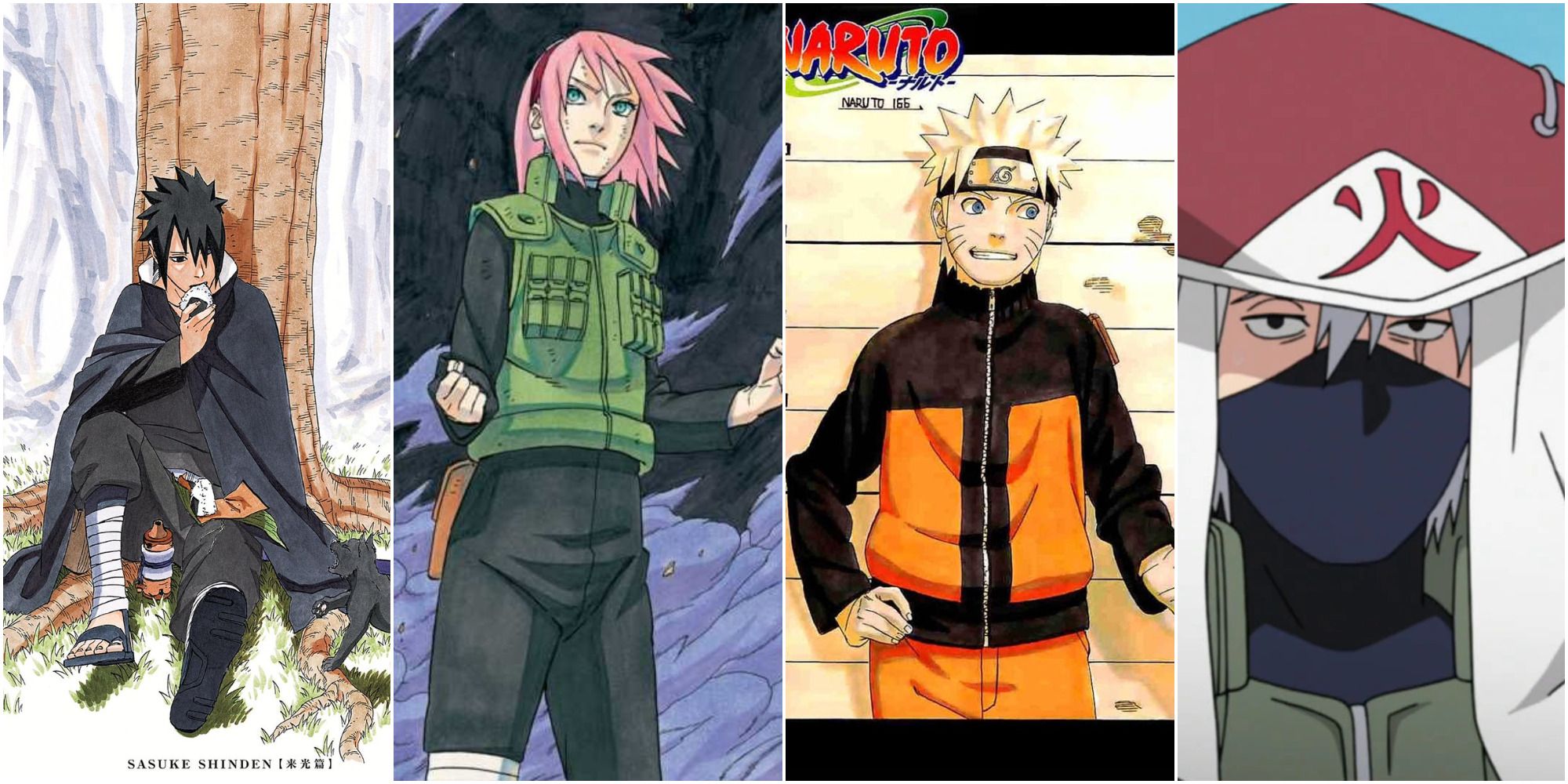 Naruto: Every Main Character's Age At The End Of Shippuden, image size:2000x1000