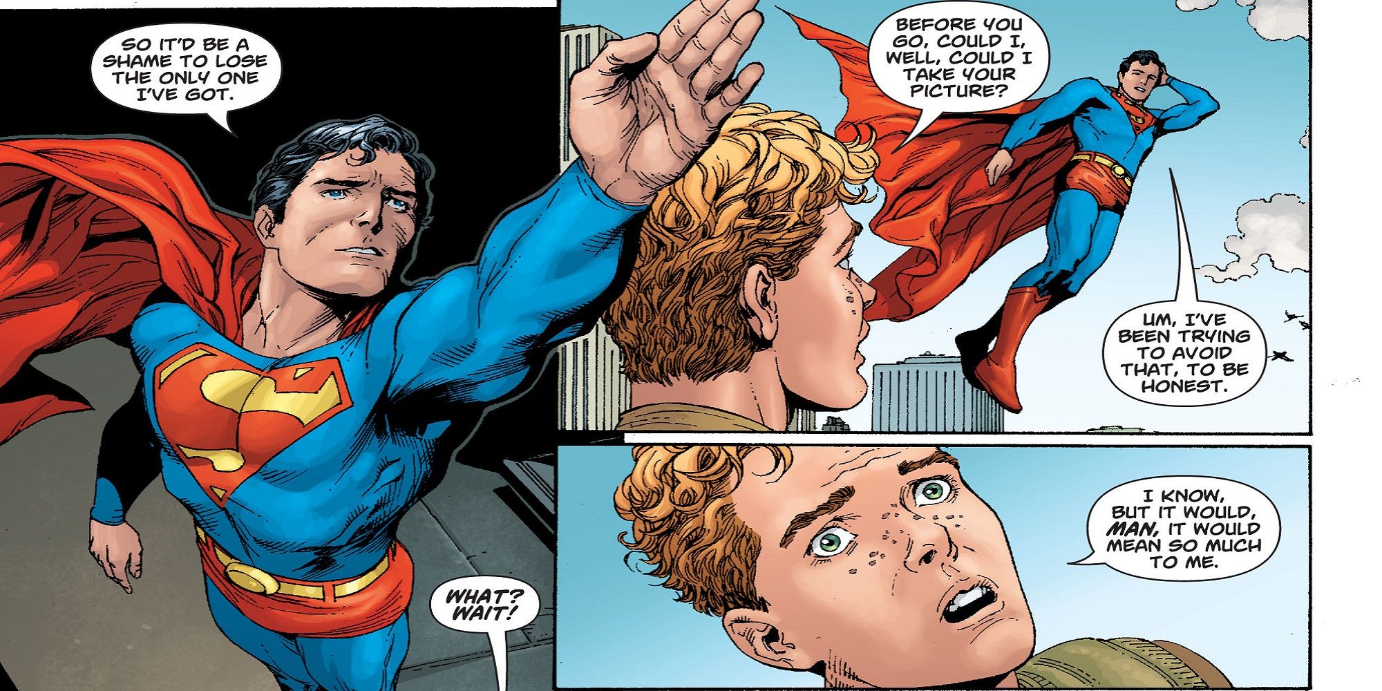 Superman Secret Origins Superman Makes Friends With Jimmy Olsen