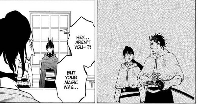 Vice Captain Nacht Original Magic Black Clover manga